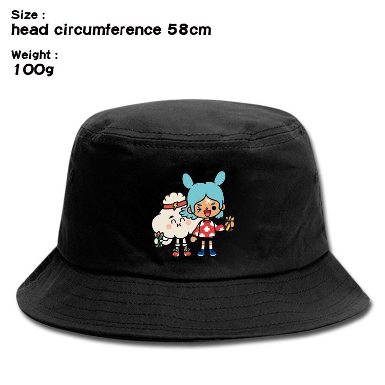 toca life world Anime canvas fisherman hat sun hat 58cm
