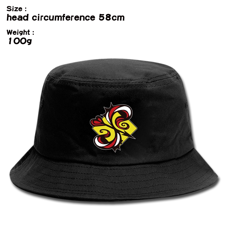 SK∞ Anime canvas fisherman hat sun hat 58cm