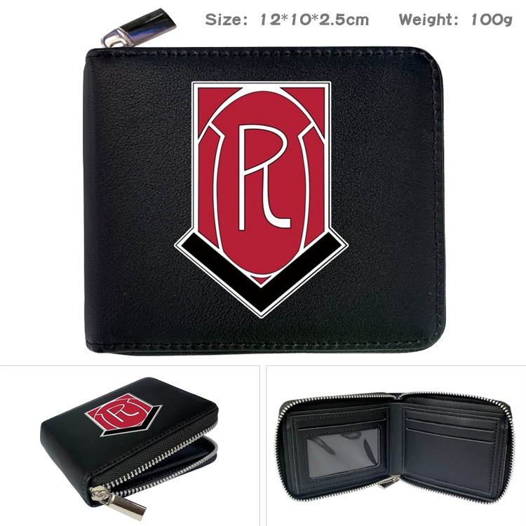 Date-A-Live Anime Full Color Short All Inclusive Zipper Wallet 10x12x2.5cm