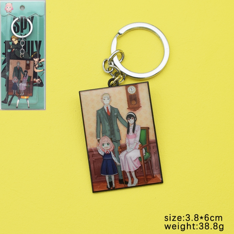SPY×FAMILY Anime peripheral metal keychain pendant