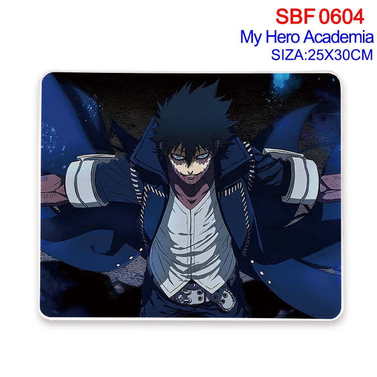 My Hero Academia Anime peripheral edge lock mouse pad 25X30cm SBF-604