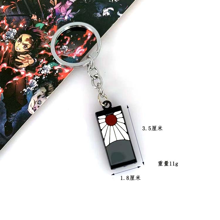 Demon Slayer Kimets Anime Metal Keychain Pendant price for 5 pcs