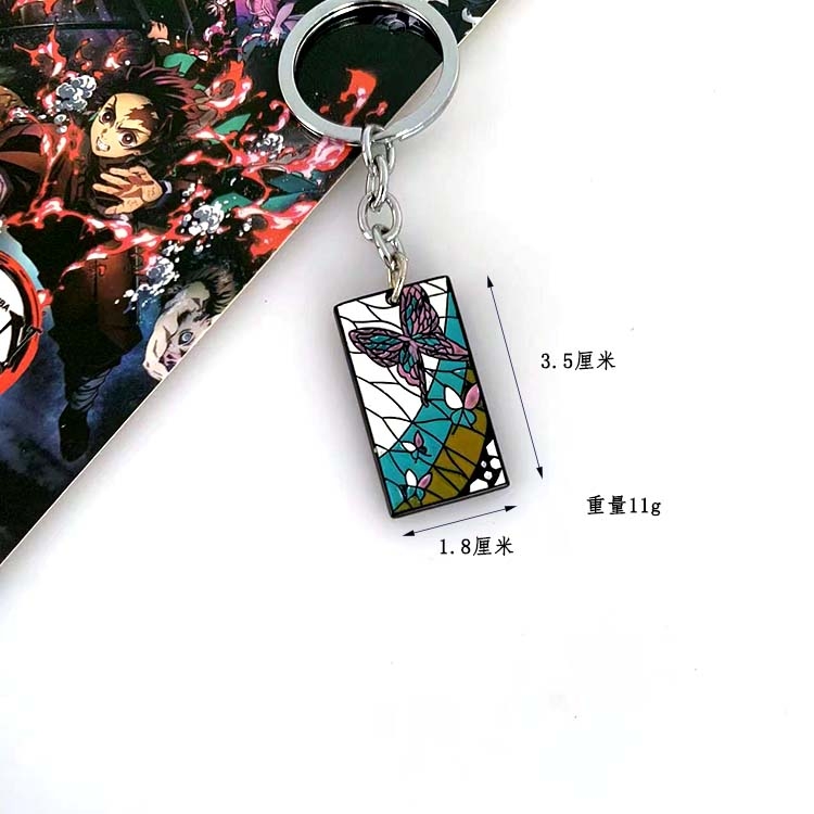 Demon Slayer Kimets Anime Metal Keychain Pendant price for 5 pcs