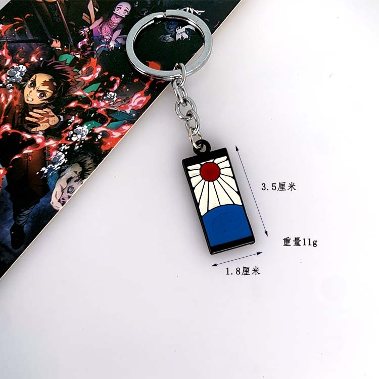 Demon Slayer Kimets Anime Metal Keychain Pendant price for 5 pcs