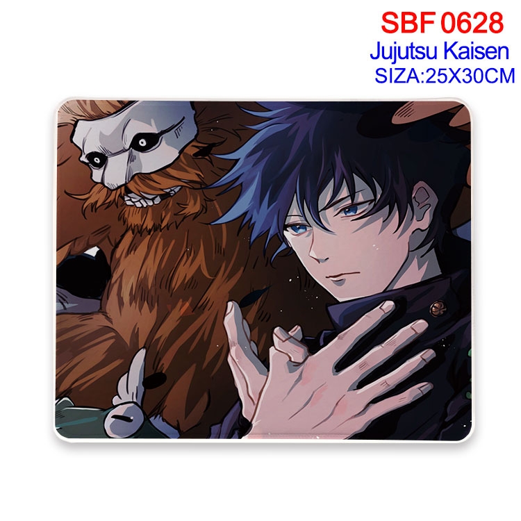 Jujutsu Kaisen Anime peripheral edge lock mouse pad 25X30cm  SBF-628