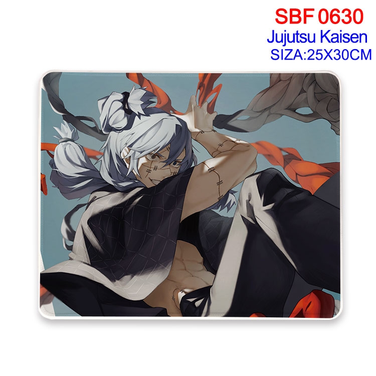 Jujutsu Kaisen Anime peripheral edge lock mouse pad 25X30cm SBF-630