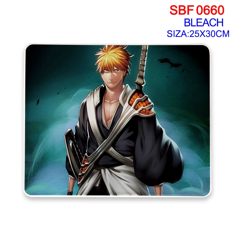 Bleach Anime peripheral edge lock mouse pad 25X30cm  SBF-660