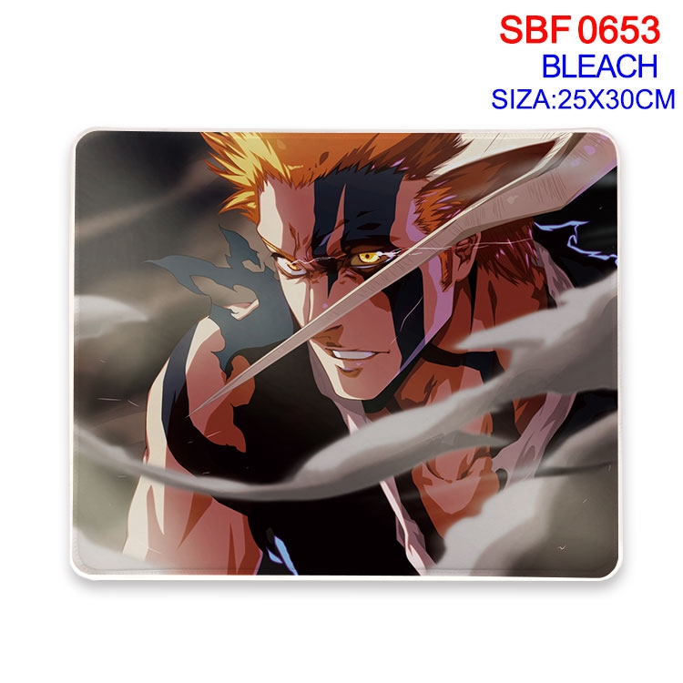 Bleach Anime peripheral edge lock mouse pad 25X30cm  SBF-653