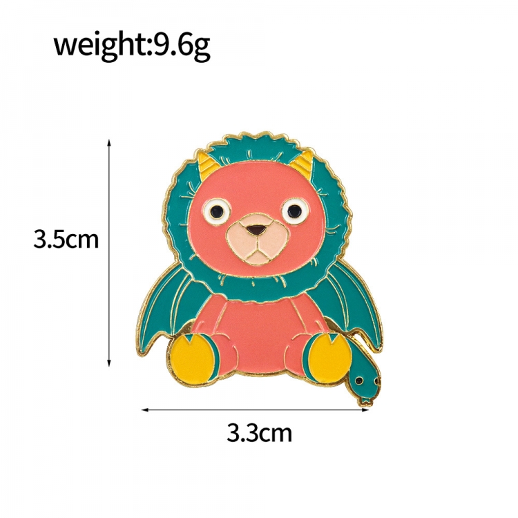 SPY×FAMILY Metal cartoon character brooch badge  price for 5 pcs