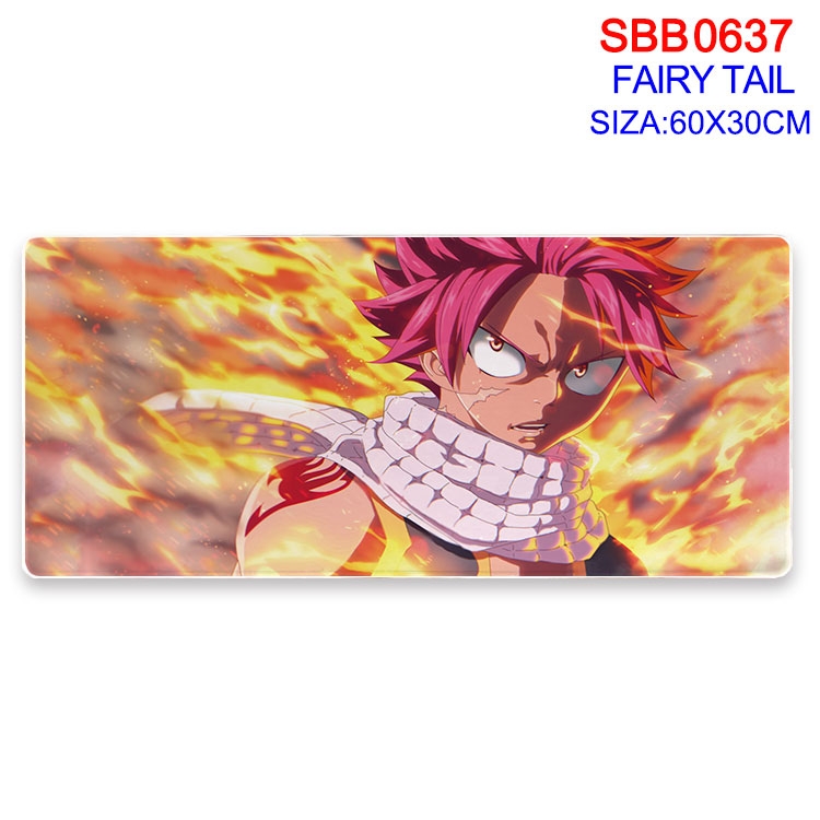 Fairy tail Anime peripheral edge lock mouse pad 60X30cm  SBB-637
