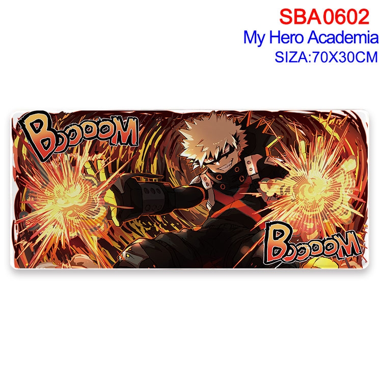 My Hero Academia Anime peripheral edge lock mouse pad 70X30cm SBA-602