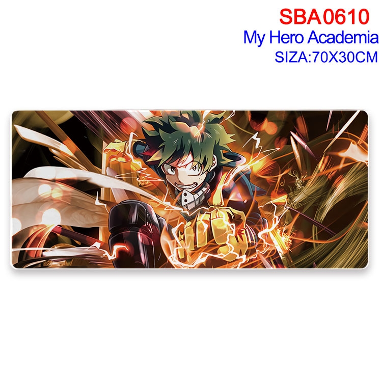 My Hero Academia  Anime peripheral edge lock mouse pad 70X30cm SBA-610