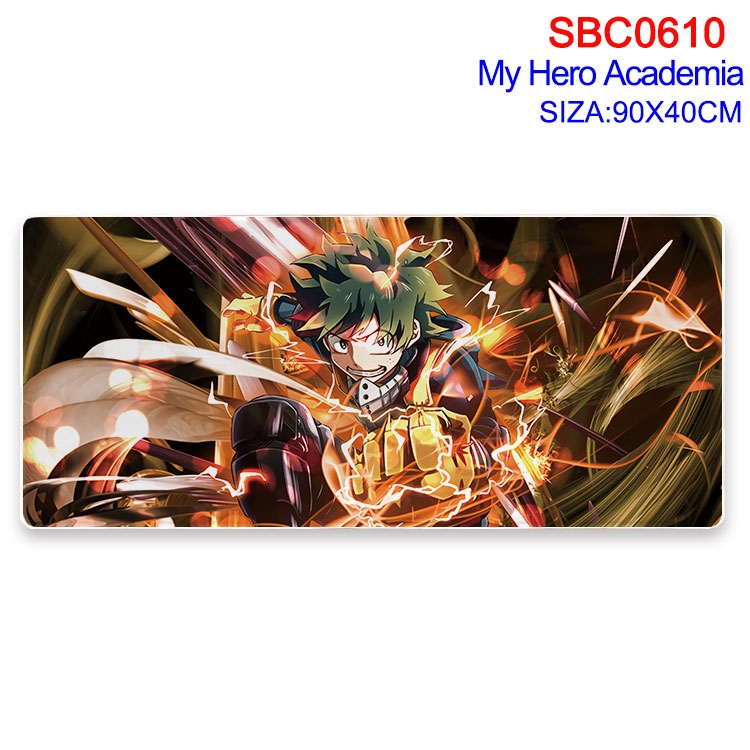 My Hero Academia Anime Peripheral Overlock Mouse Pad Desk Pad 40X90CM SBC-610