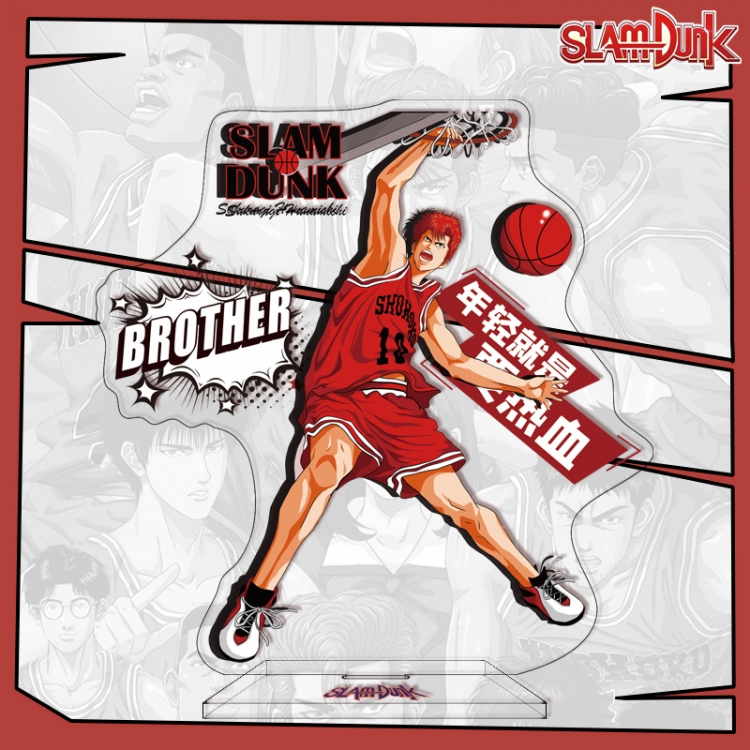 Slam Dunk Anime characters acrylic Standing Plates Keychain 16cm