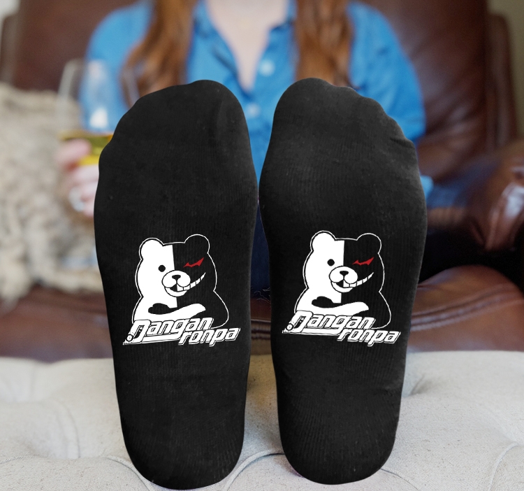 chainsaw man  Anime Knitted Print Socks Adult One Size Tube Height 15cm 7A