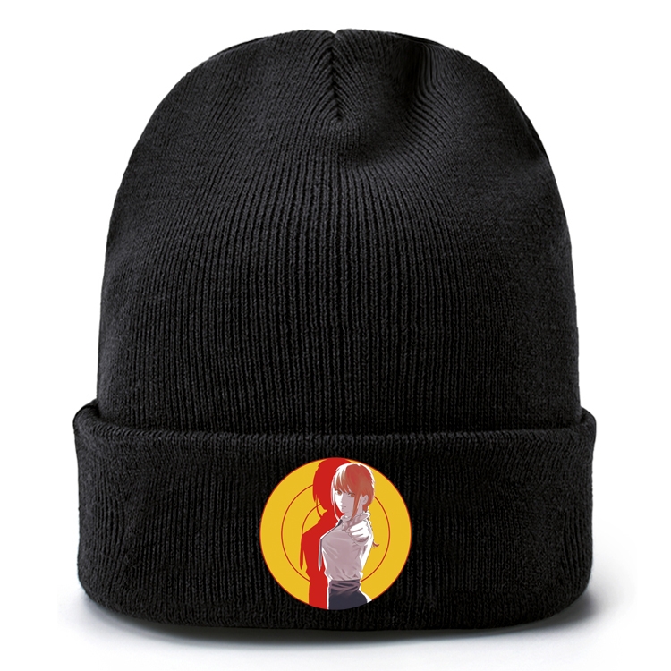 chainsaw man  Anime knitted hat wool hat head circumference 40-80cm