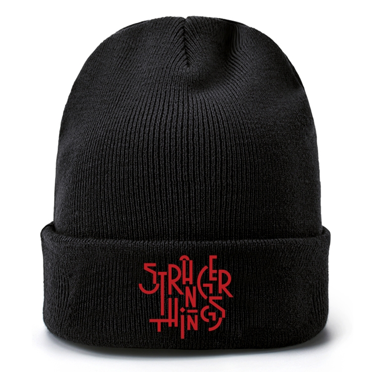 Stranger Things Anime knitted hat wool hat head circumference 40-80cm