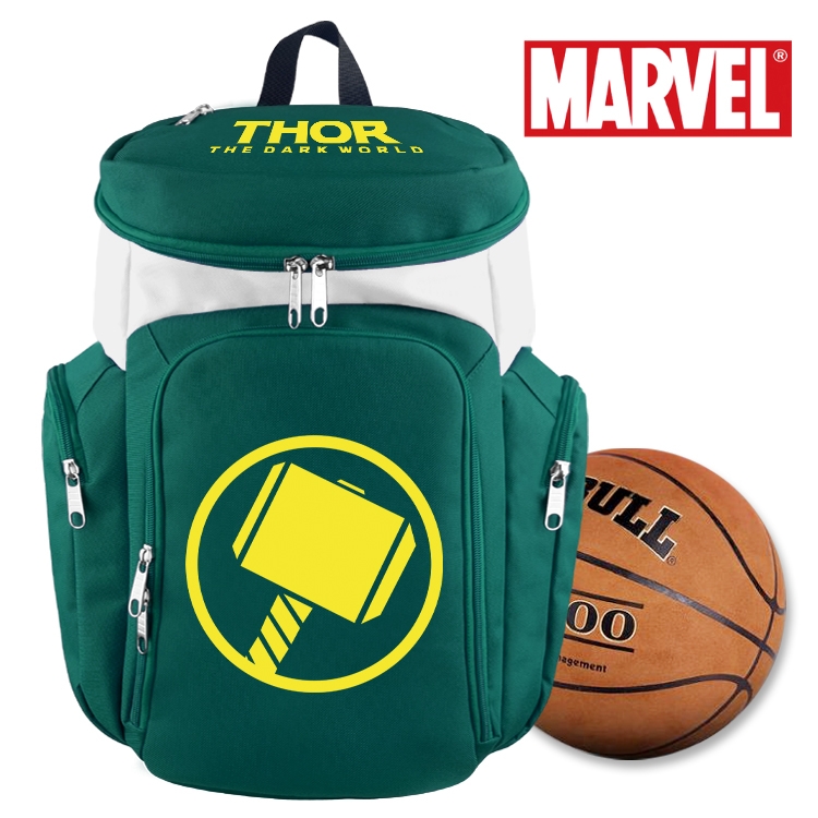 Super hero film and television basketball bag backpack schoolbag