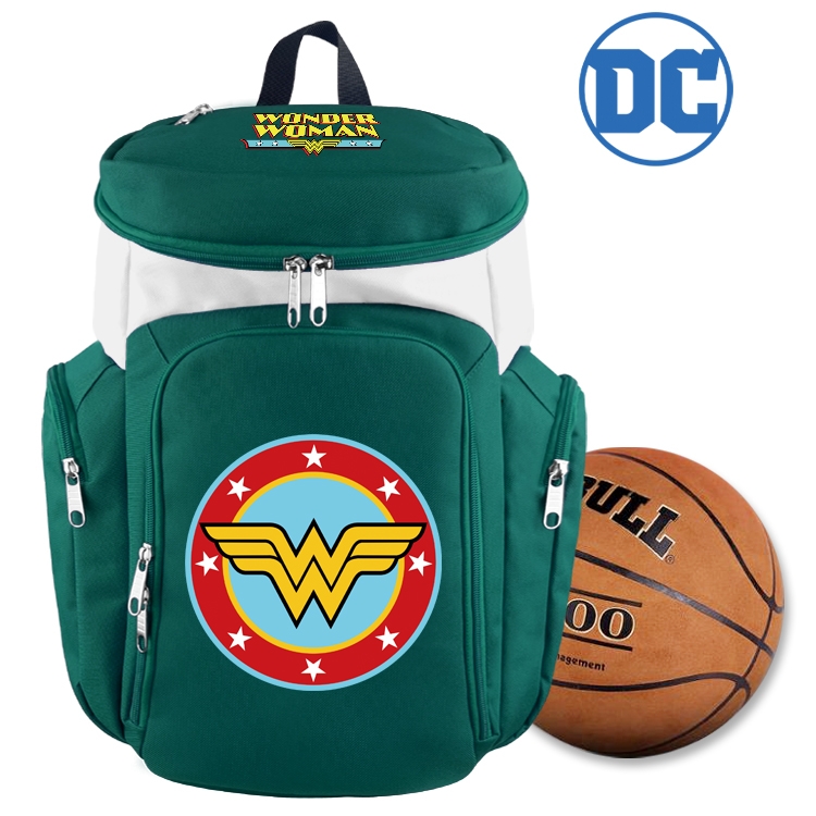 Super hero film and television basketball bag backpack schoolbag