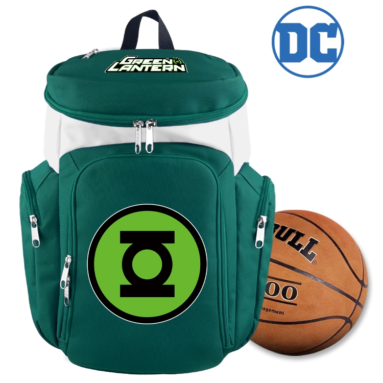 Super hero film and television basketball bag backpack schoolbag
