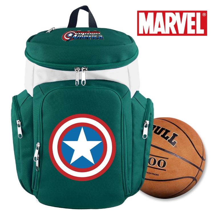 Super hero film and television basketball bag backpack schoolbag