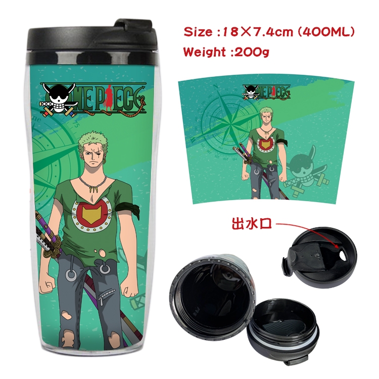One Piece Anime Starbucks Leakproof Insulated Cup 18X7.4CM 