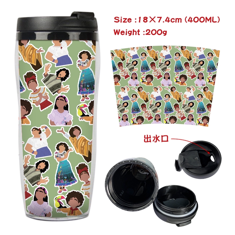 full house of magic Anime Starbucks Leakproof Insulated Cup 18X7.4CM 400ML