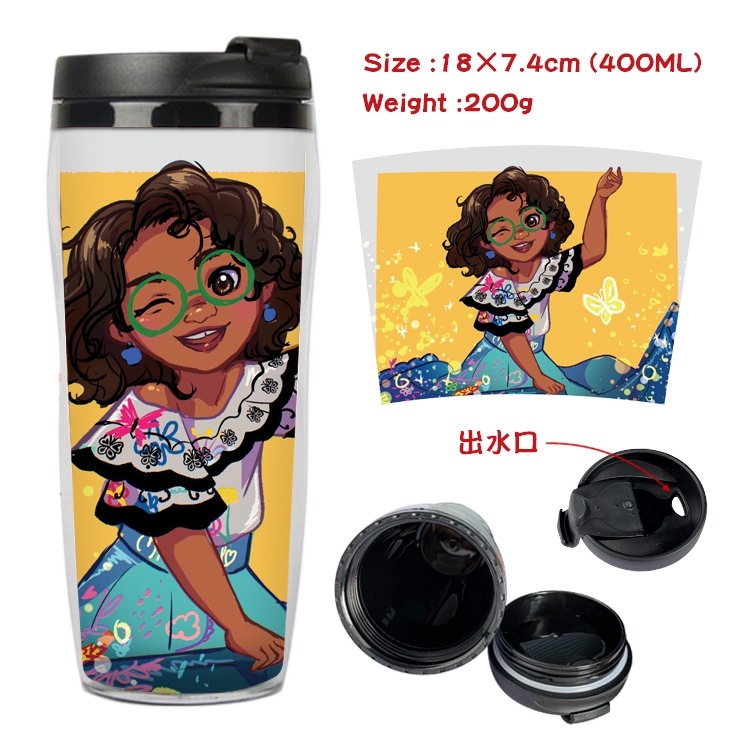 full house of magic Anime Starbucks Leakproof Insulated Cup 18X7.4CM 400ML