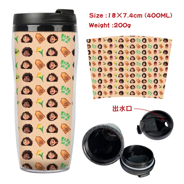 full house of magic Anime Starbucks Leakproof Insulated Cup 18X7.4CM 400ML