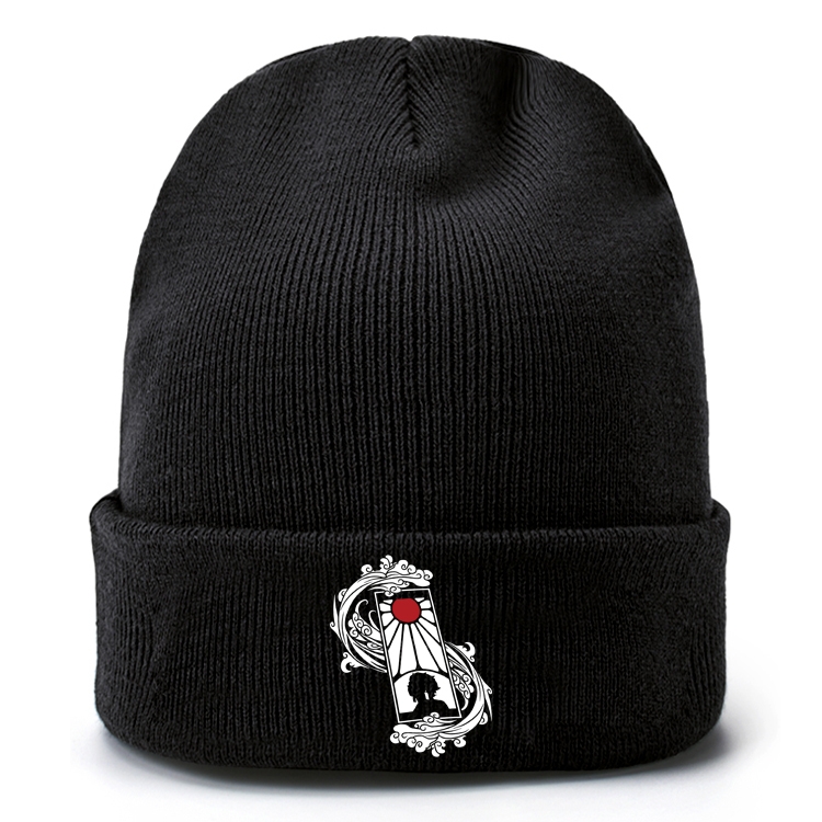 Demon Slayer Kimets Anime knitted hat wool hat head circumference 40-80cm