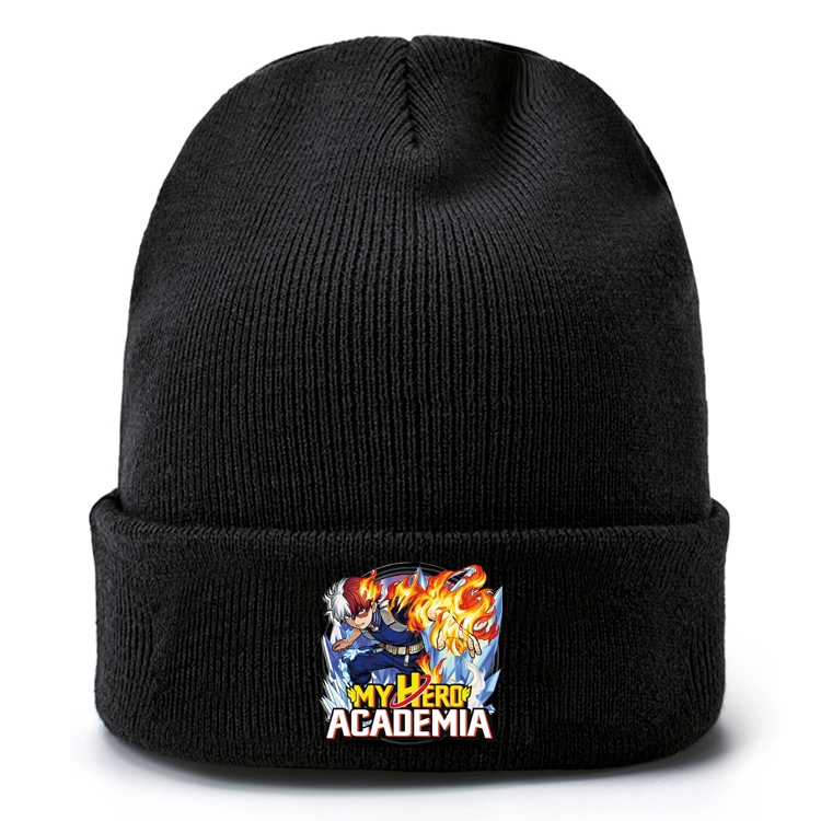 My Hero Academia Anime knitted hat wool hat head circumference 40-80cm