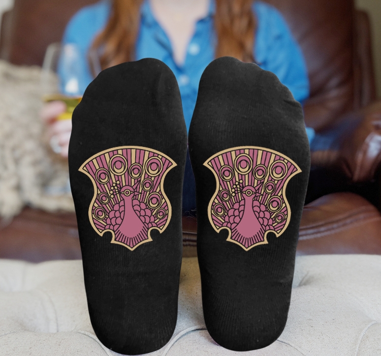 black clover Anime Knitted Print Socks Adult One Size Tube Height 15cm 3A