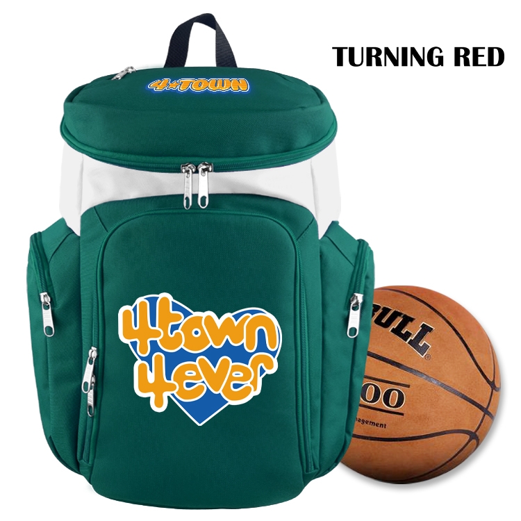 Turning Red  anime basketball bag backpack schoolbag