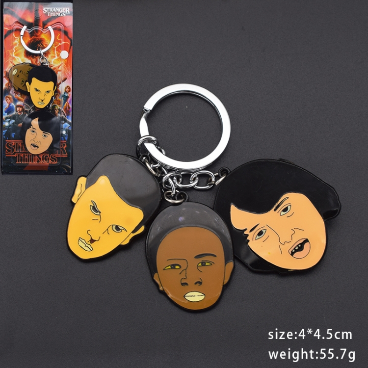 Stranger Things Anime cartoon skewer keychain bag pendant