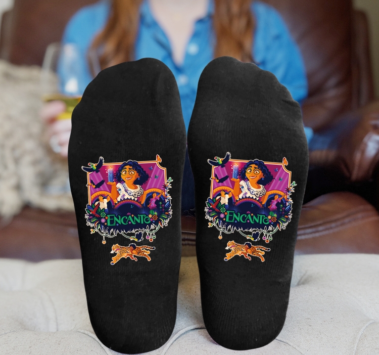 full house of magic Anime Knitted Print Socks Adult One Size Tube Height 15cm