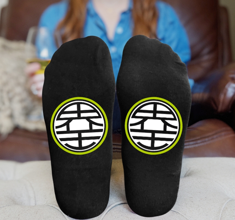 DRAGON BALL Anime Knitted Print Socks Adult One Size Tube Height 15cm