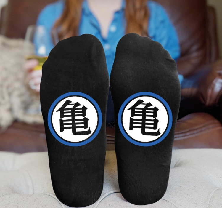 DRAGON BALL Anime Knitted Print Socks Adult One Size Tube Height 15cm