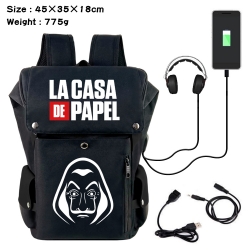 Money Heist Anime Canvas Bucke...