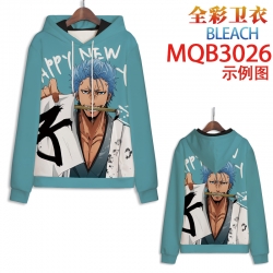 Bleach Full color hooded sweat...