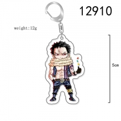 One Piece Anime Acrylic Keycha...