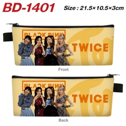 BLACKPINK Anime PU Leather Zip...