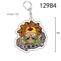 One Piece Anime Acrylic Keycha...