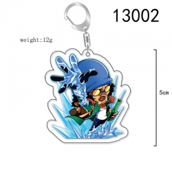 One Piece Anime Acrylic Keycha...