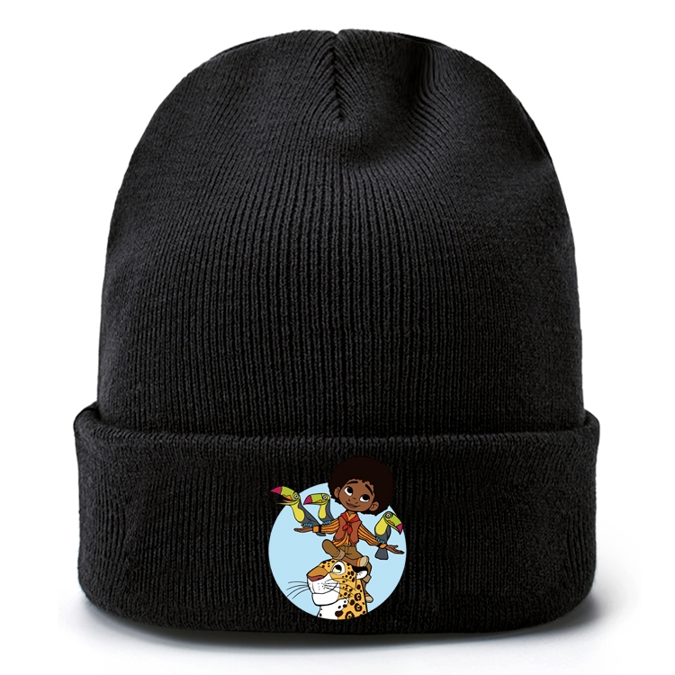 full house of magic Anime knitted hat wool hat head circumference 40-80cm