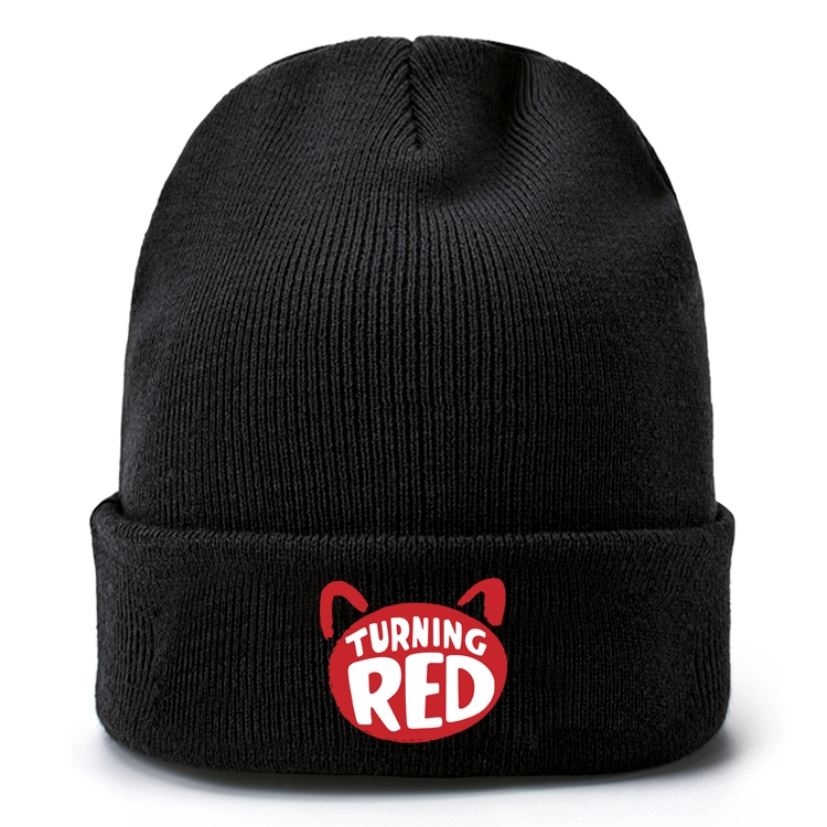 Turning Red  Anime knitted hat wool hat head circumference 40-80cm