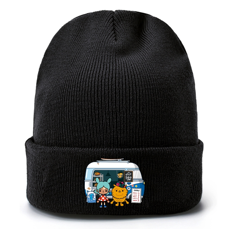 toca life world Anime knitted hat wool hat head circumference 40-80cm