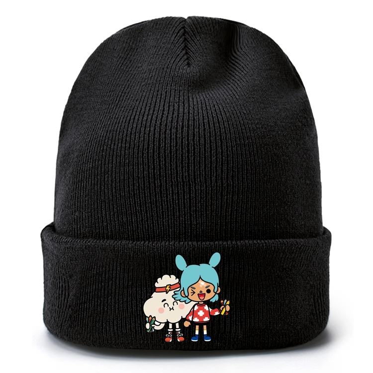 toca life world Anime knitted hat wool hat head circumference 40-80cm