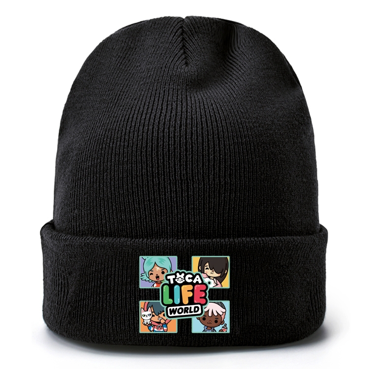 toca life world Anime knitted hat wool hat head circumference 40-80cm