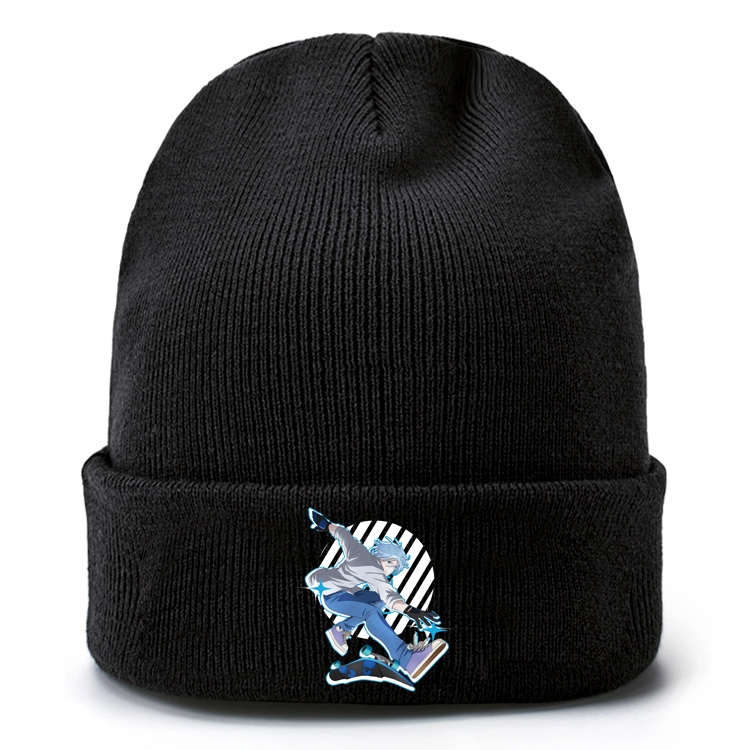 SK∞ Anime knitted hat wool hat head circumference 40-80cm