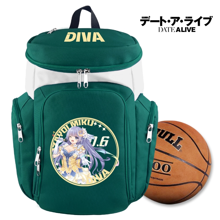 Date-A-Live anime basketball bag backpack schoolbag